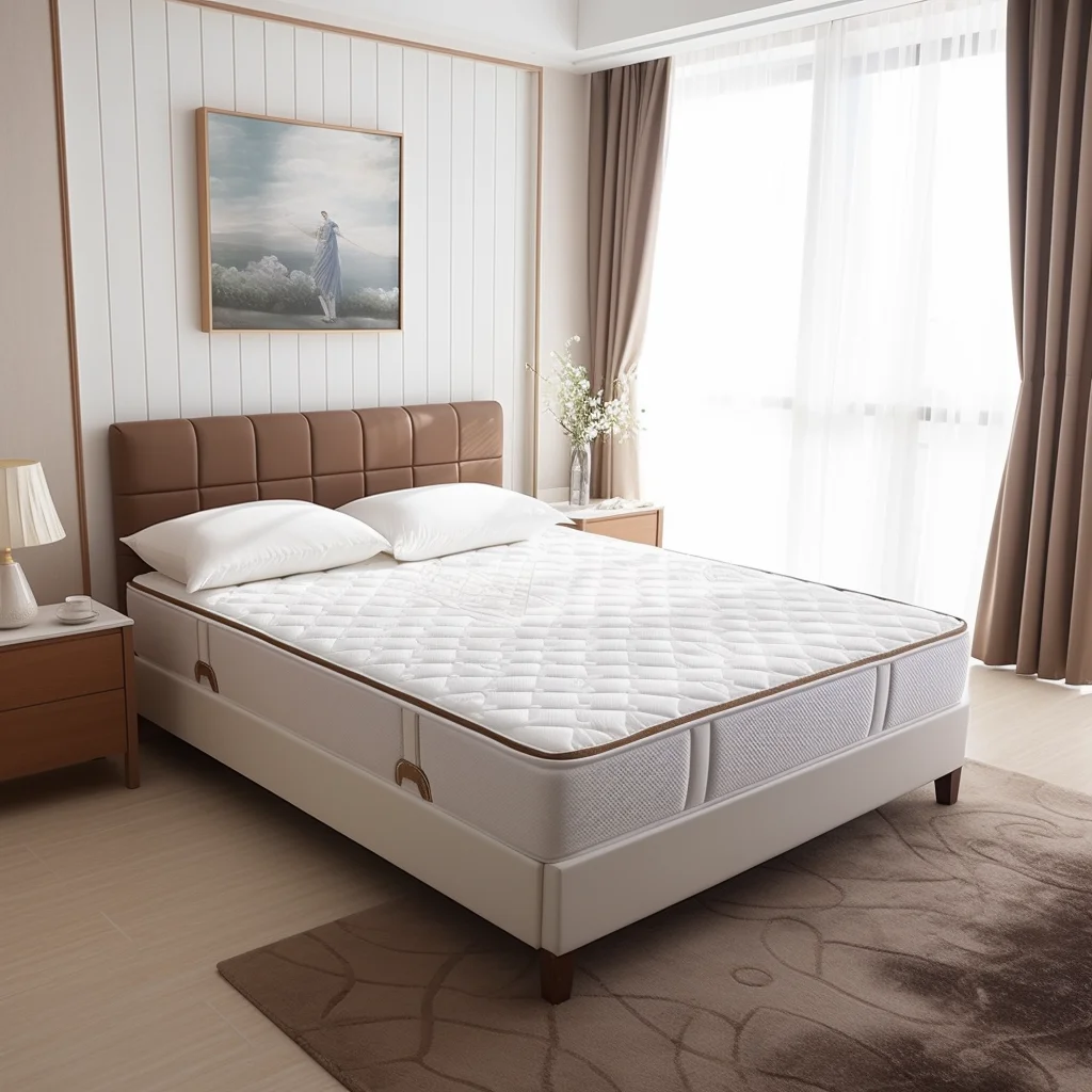 Wholesale Mattress 10 Inch Modern King Size New Design Bed Memory Foam Spring Mattress Home Furniture Customized Logo