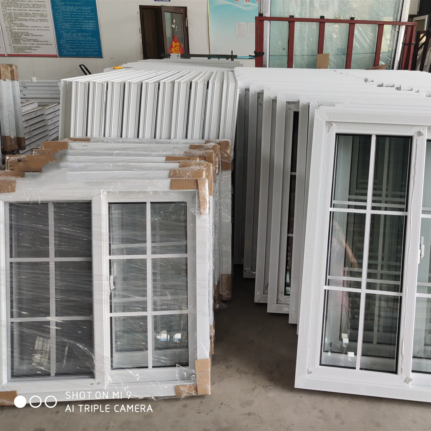 Ghana Grill Design PVC Sliding Windows With double tempered glass