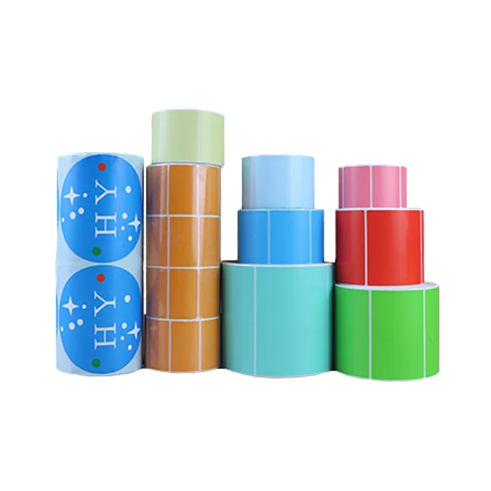 Wholesale high quality direct thermal transfer label roll 40*30 or customized size and shape