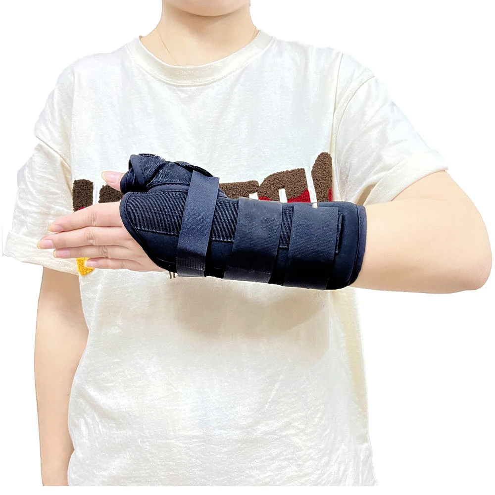 Wrist Brace Aluminum Medical Orthopedic Thumb Strong Support Hand Wrist Splint Brace with Metal Splint for Carpal Tunnel