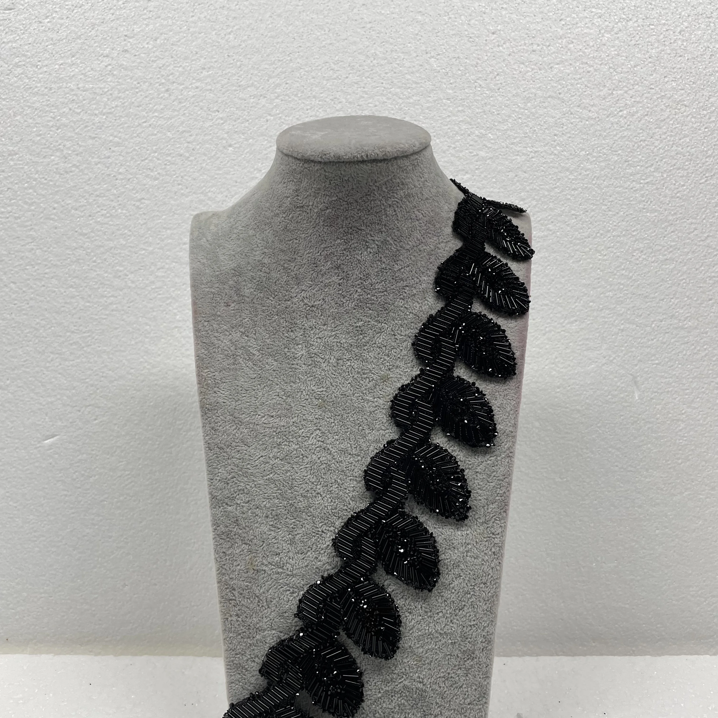0.9m/Yard Handmade High Quality Fashion Bead Tube And resin Garment Accessory 10Yards/Bag