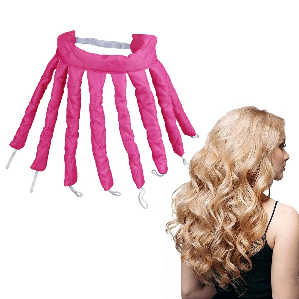 Hot Selling Fish Curl Hair Accessories Lazy Curling Iron Sponge Curling Iron Sleep Headband