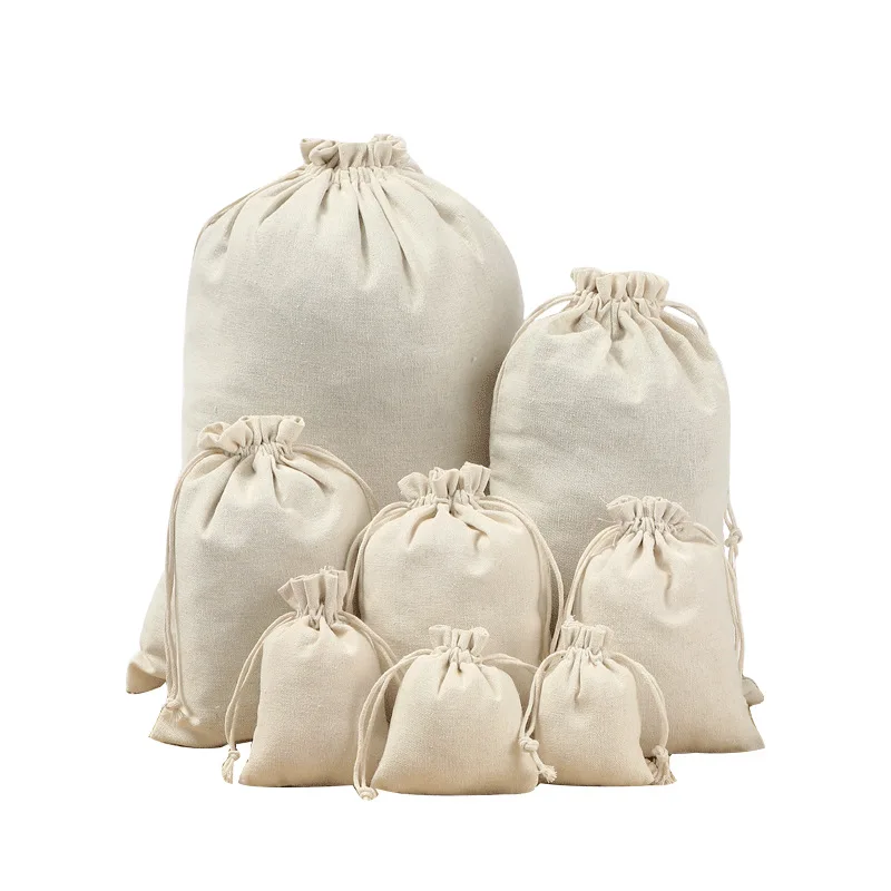 Тканевая сумка на шнурке с индивидуальным логотипом OEM