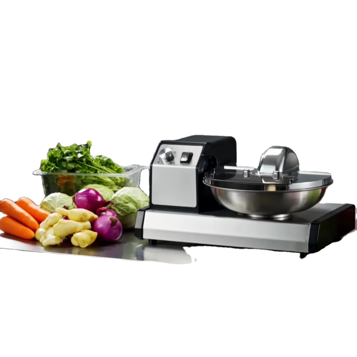 Meat Mincer Bowl Meat Bowl Cutter Machine Vacuum Bowl Cutter Meat Paste Machine