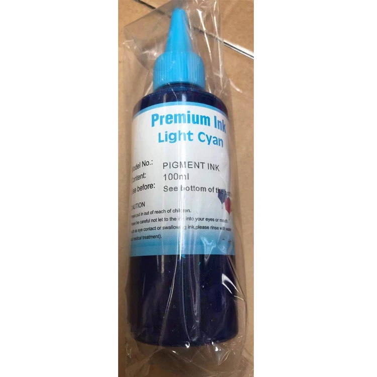 Wholesale Premium ink Pigment Ink Good Quality Refill Pigment ink 100ML bottle for inkjet color EPSON printers