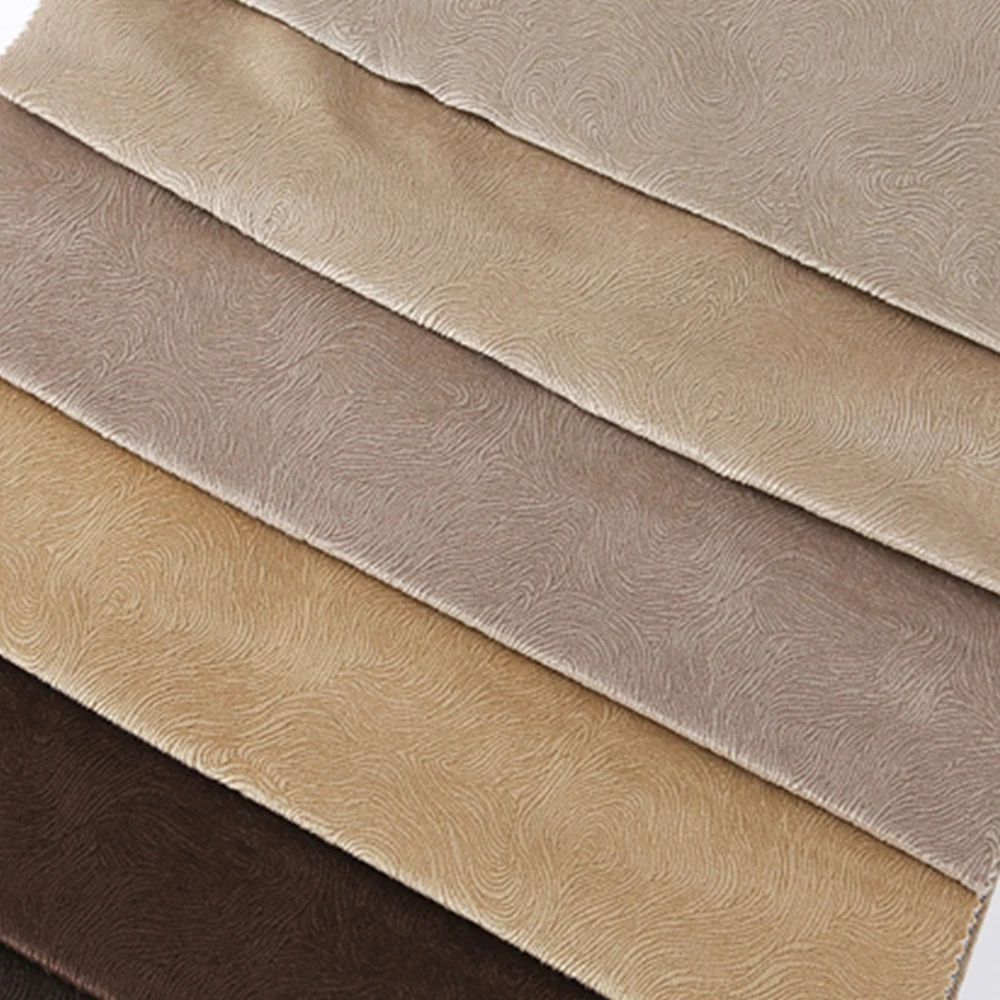 Luxurious golden sofa fabric combined with waterproof sofa fabric for durable and elegant upholstery