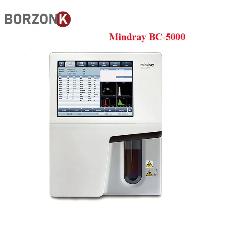 Whole Mode Auto 5-Part Blood Hematology Analyzer Mindray Bc-5000 For Sale