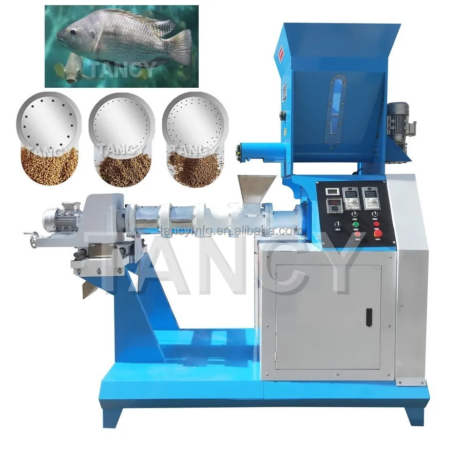 Factory price Animal Food Process Machine Fish Feed Pellet Extruder Making Machine for Tilapia Feed