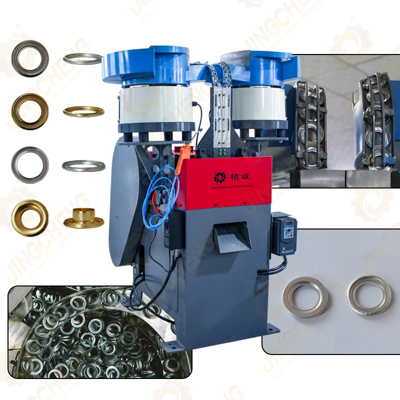 Automatic eyelet making machine