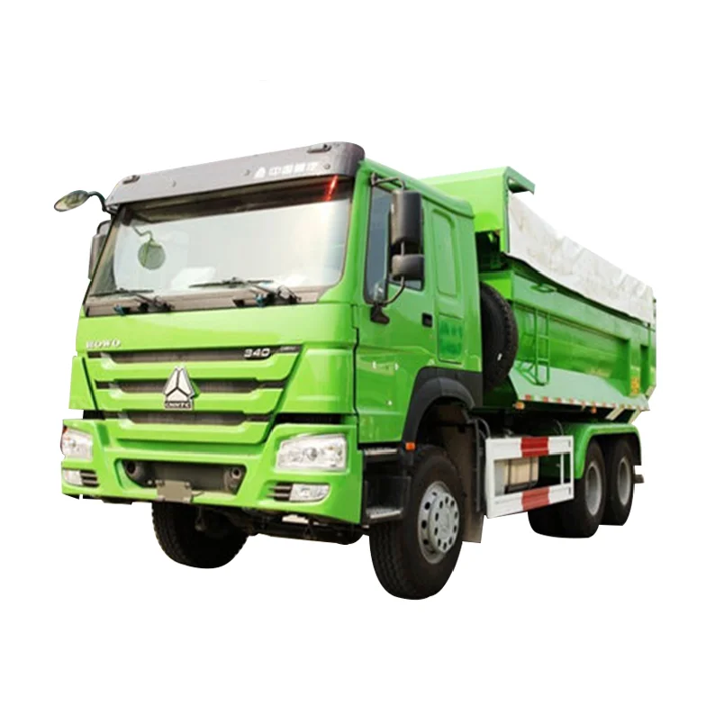 Высококачественный Подержанный самосвал HOWO Blue Самосвал 6x4 371 л.с. 400 40 тонн сверхмощный для погрузки груза