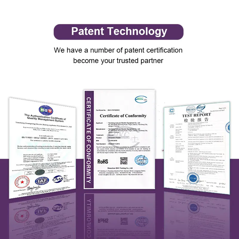 BRIGHT Factory Sales Sus310S Stainless Steel U Shape Electric Heating Element 220V 2500W Air Tubular Heater