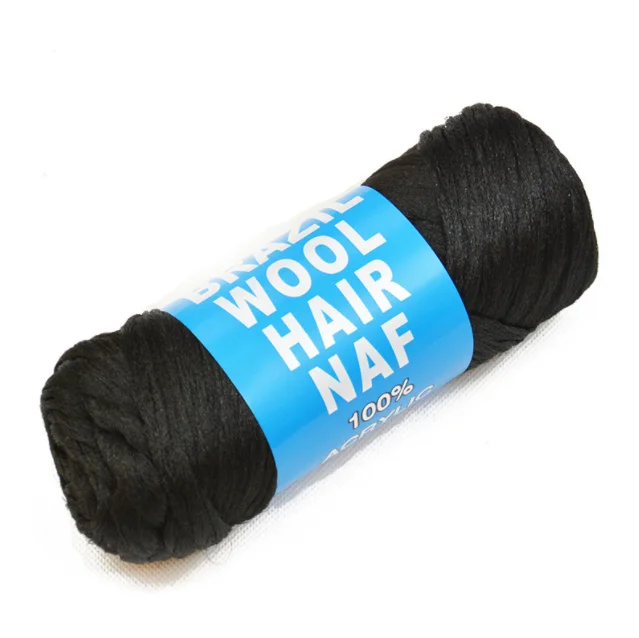 High Quality 100%Acrylic Brazilian Wool Hair Yarn For Dreadlocks
