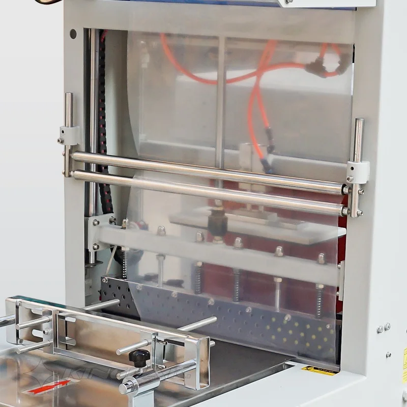 ST6030 Cuff-Style Sealing And Cutting Shrink Wrapping Machine For Pet Bottle Carton Box