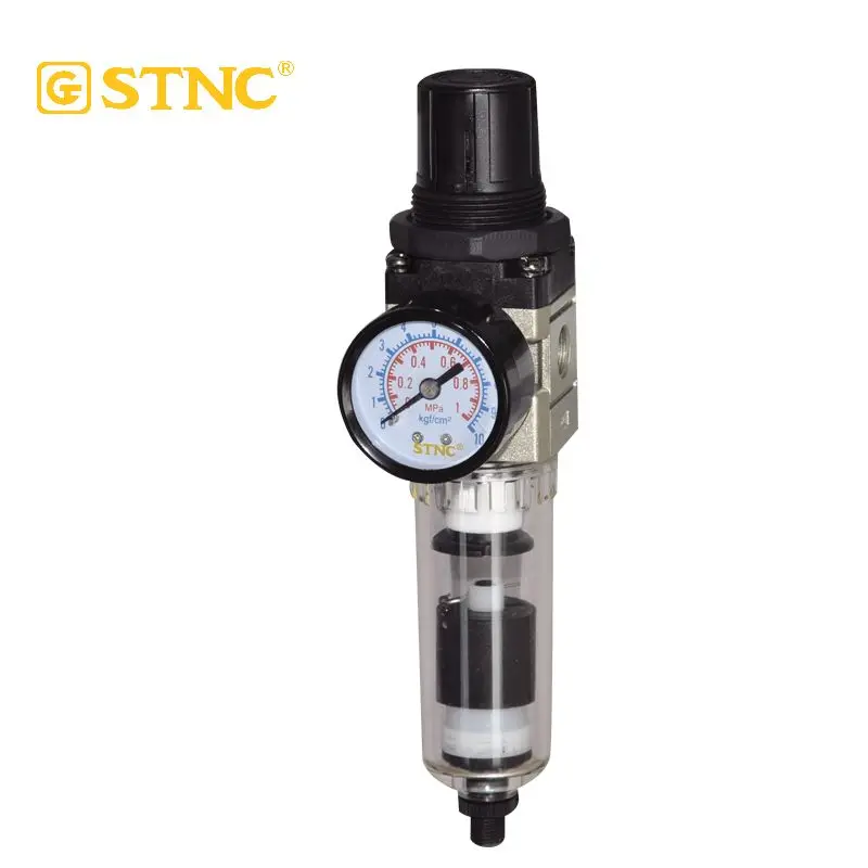 STNC Hot sale SMC Type TR Air Source Treatment FRL Unit oil Filter Regulator Lubricator Combination for pneumatic parts