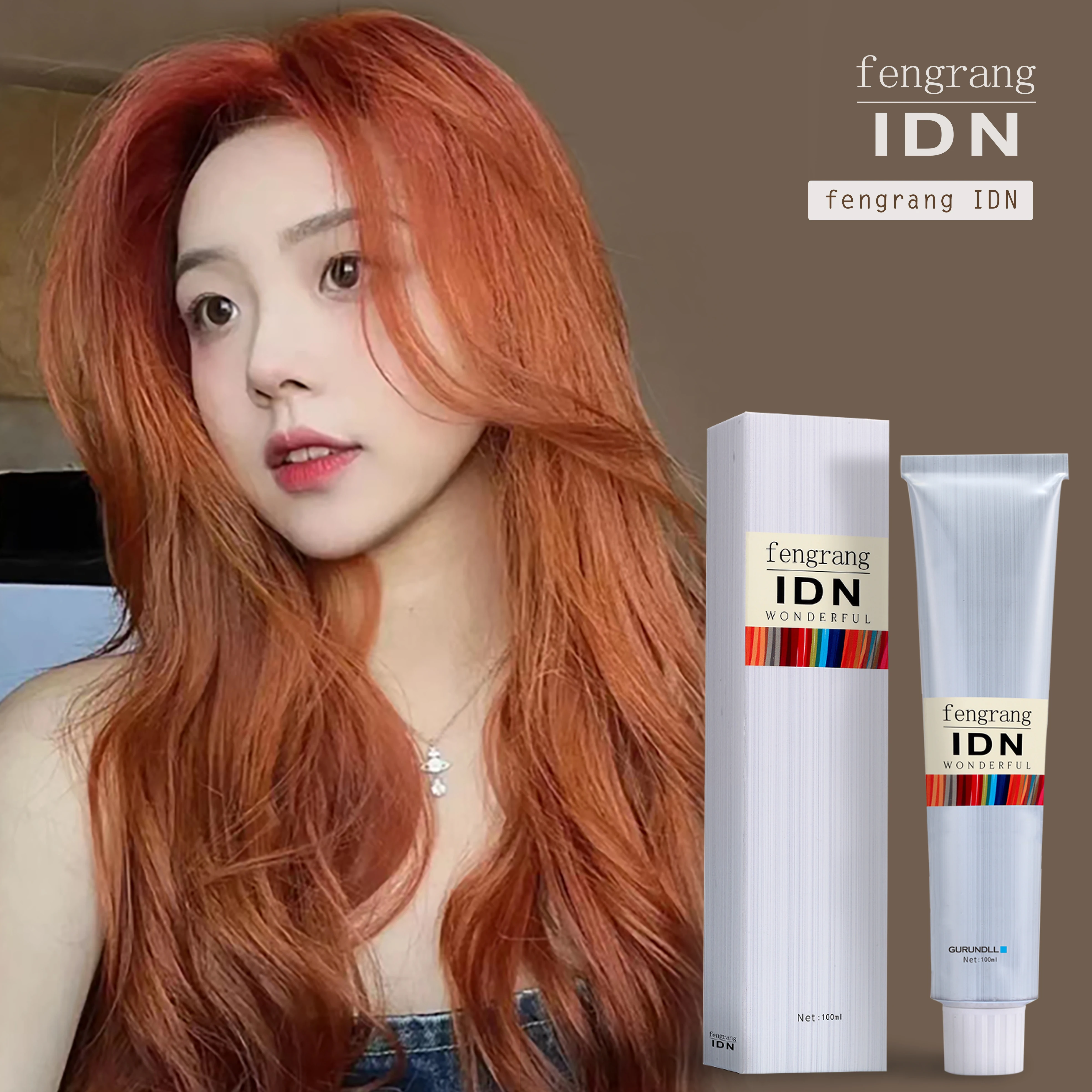 IDN Brand factory permanent hair color cream hair dye for professional salon