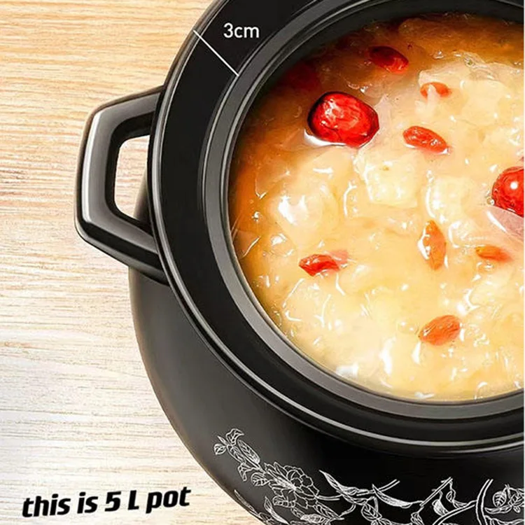 High quality casserole ceramic cooking soup pot non stick stew pot