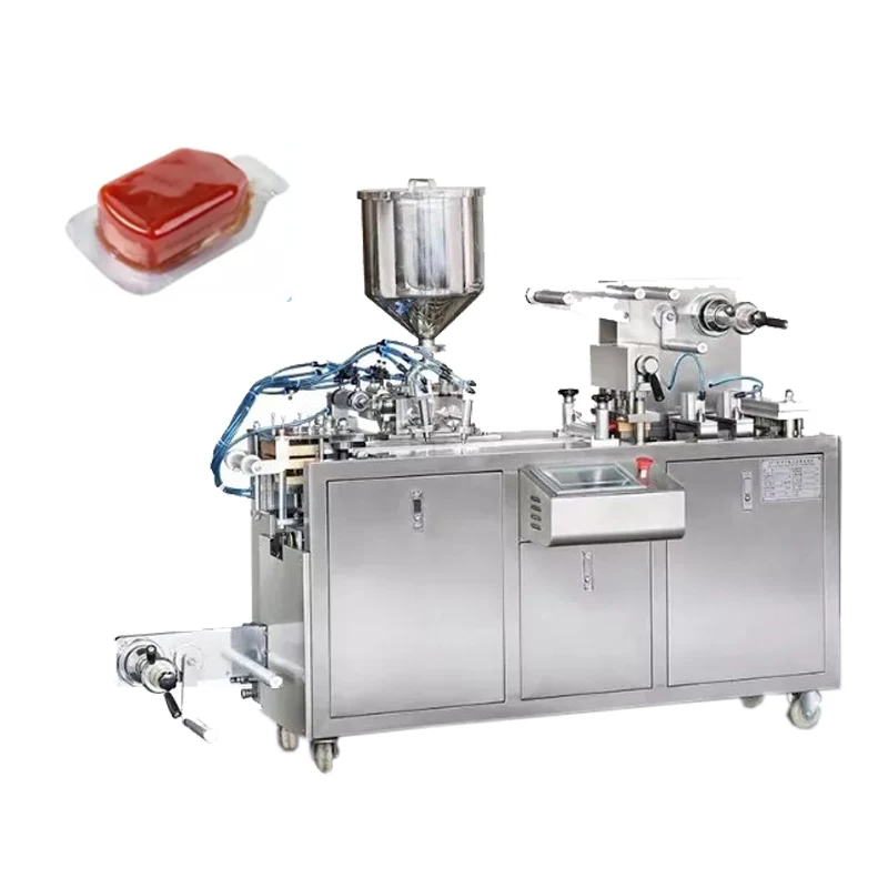 High efficiency DPP 110 Small liquid blister packaging machine liquid blister packaging machine