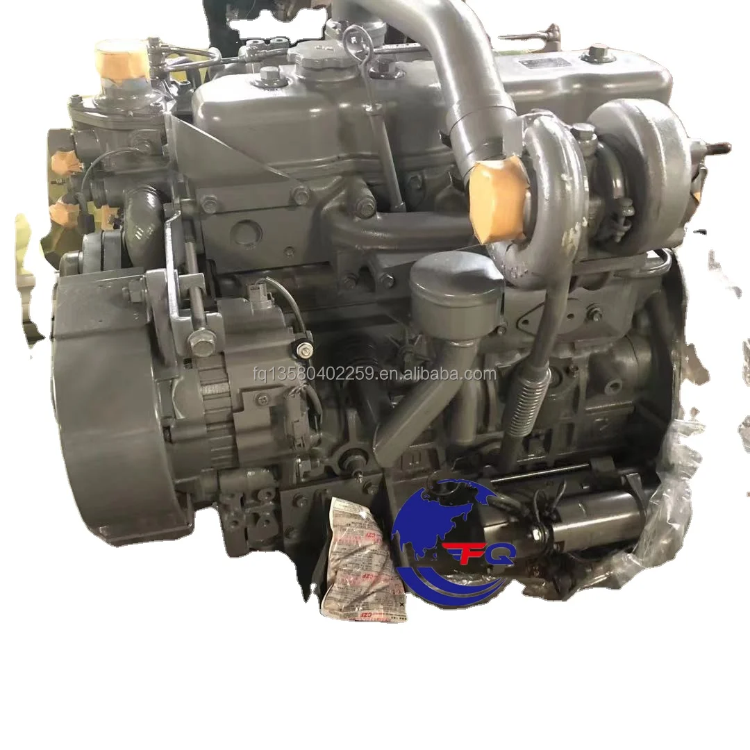 Original Used 4BG1 Engine 4BG1T Complete Diesel Engine Assembly For Excavator