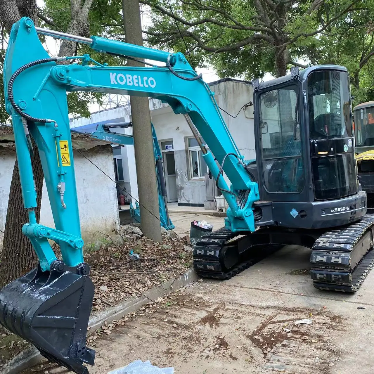 Used mini excavator used kobelco SK55  mini excavator machine 5 Ton hydraulic crawler Second-hand excavator kobelco