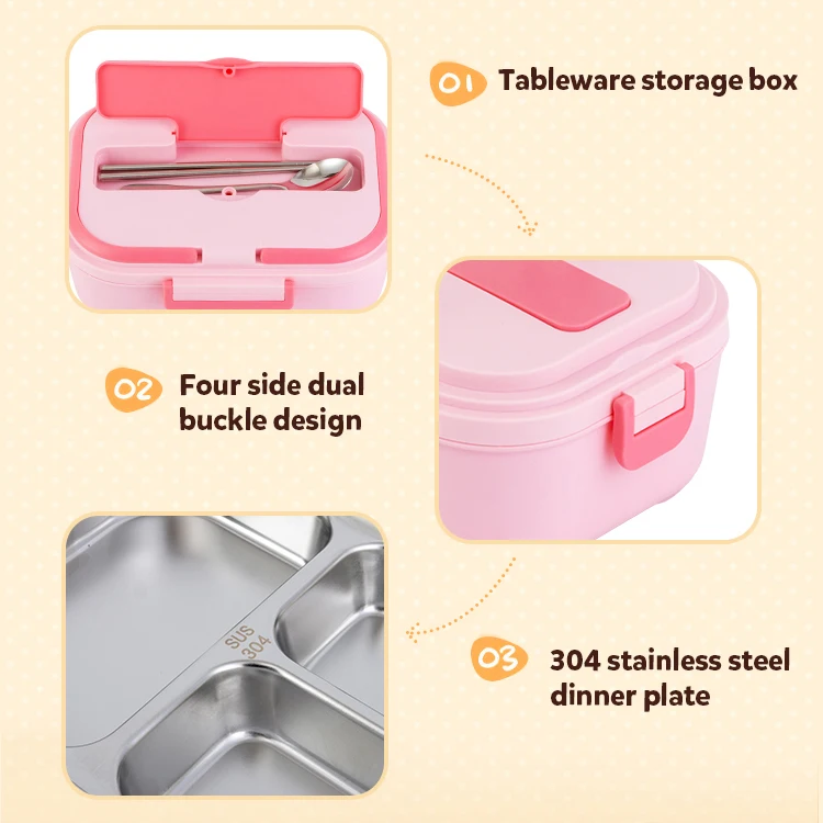 Customized Color Product 12V 120V 1000ml Electric Heatable Portable Lunchbox
