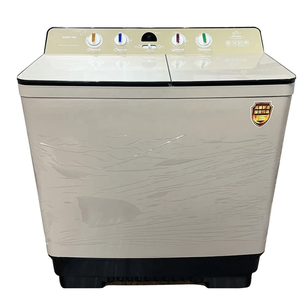 Распродажа, как горячие пирожные, большая емкость 23 кг, чистая медь, водонепроницаемая стиральная машина для двигателя, Двойная ванна, Полуавтоматическая