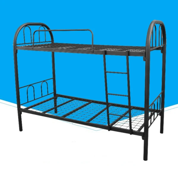 
commercial grade black steel frame iron dubai bunk beds  (956293219)