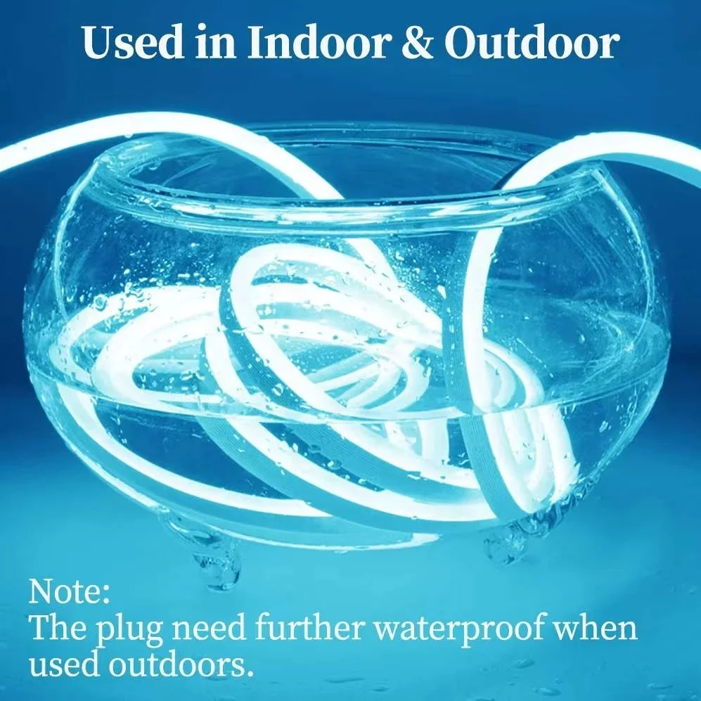 1/2/3/4/5M Tuya Wifi LED Neon Light Dimmable 12V Multicolor Neon Strip Music APP Control RGB Tape Ribbon Waterproof For Home