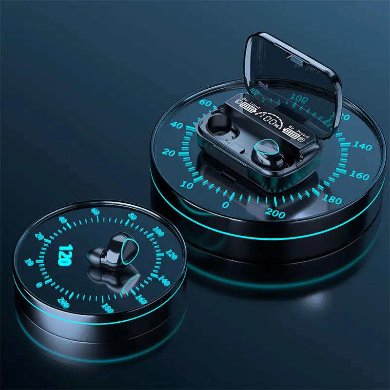 Лидер продаж M10 беспроводные наушники Bluetooth спортивные водонепроницаемые с сенсорным
