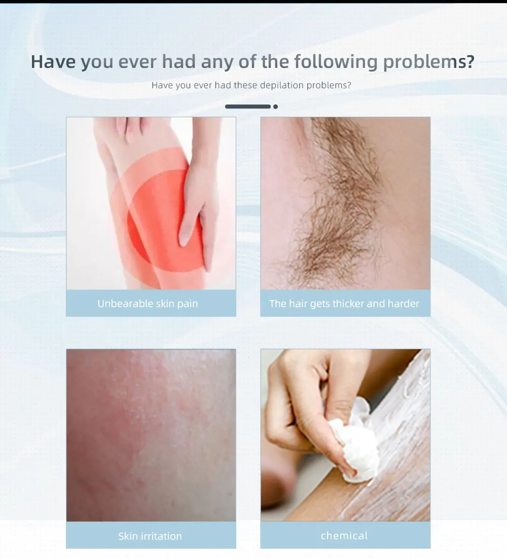 Ice Cooling IPL Freezing Point Diode Laser Hair Removal Machine 2021 New Laser Epilator Facial Hair Remover for Woman Man