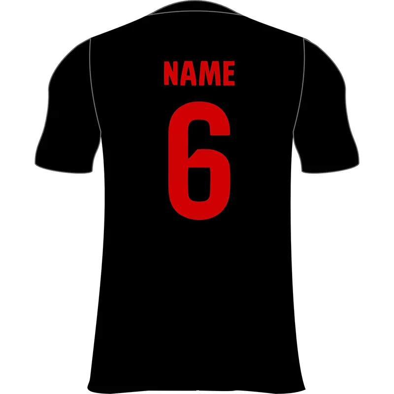 2024-25 High Quality Wholesale Fan Football Jersey Digital Printing With Star Numbers for Soccer Wear and Jerseys