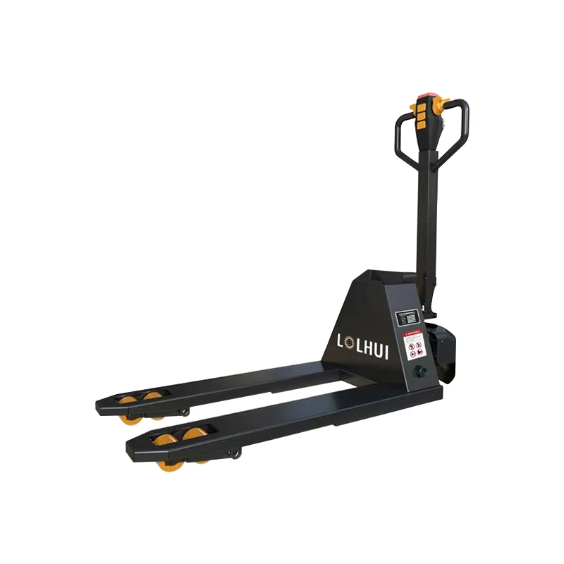 Low price wholesale Small flexible Battery detachable Efficient full electric pallet truck