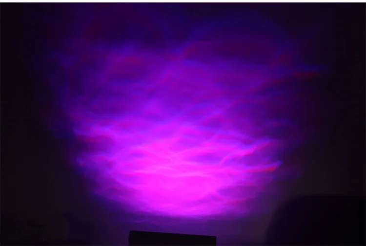 Led Dynamic Flow Stripe Water Wave Ripple Effect Projector Light Wall Washer Lights Outdoor Waterproof Bar Lighting