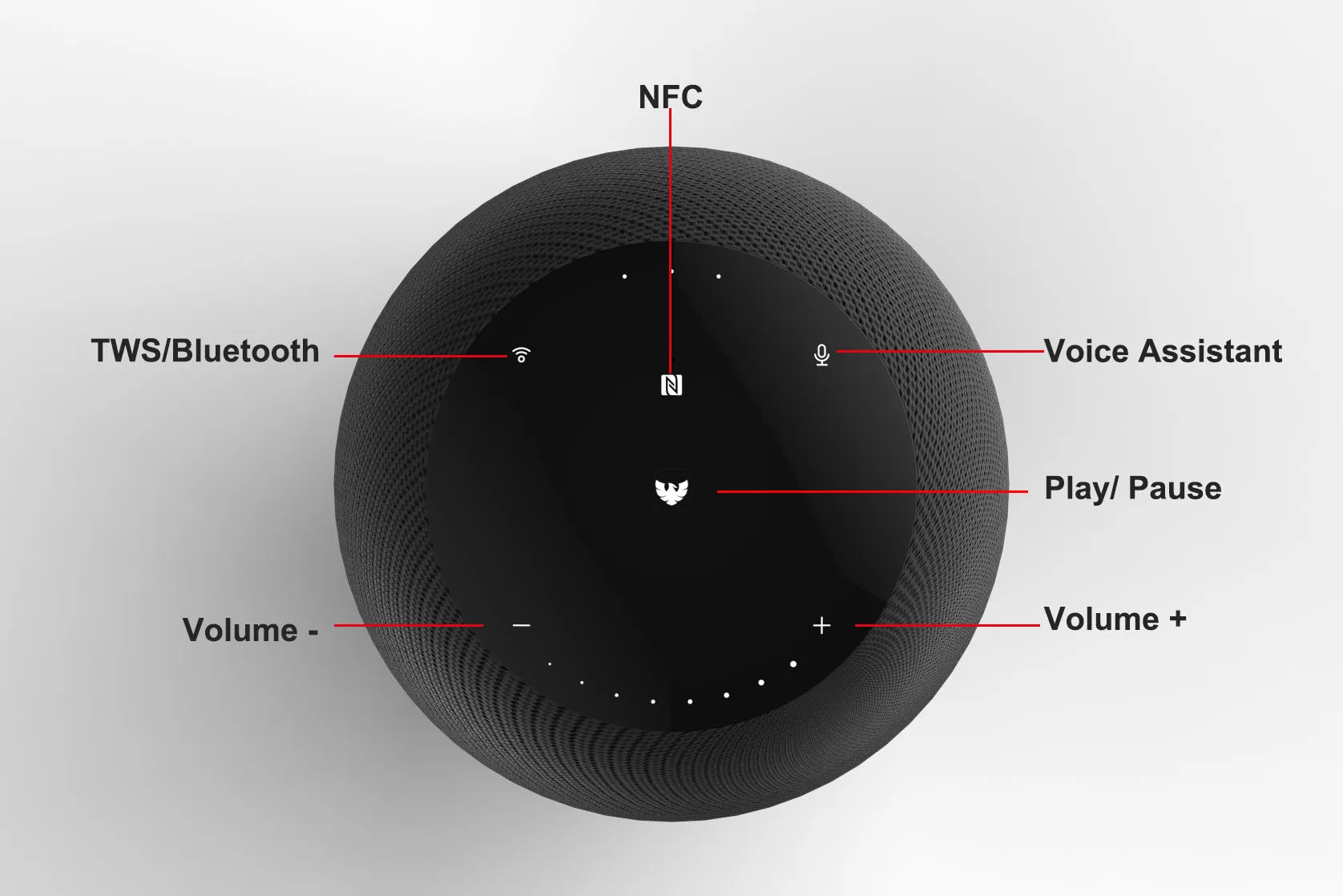High Quality OEM/ODM DJ Fabric Super Bass 60W Wireless Portable Speaker for home use