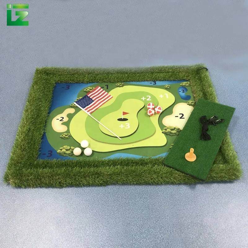 Custom Size Multi Styles Golf Putting Mat Padel Court Field Events Floating Putting Golf Greens