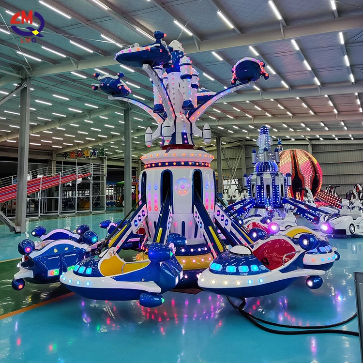Fun Fair Ground Attraction Amusement Game Park Kids Carnival Rides Self-Controlled Plane For Sale