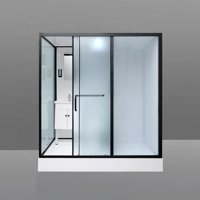 Factory cheap price shower room for bath all in one bathroom portable toilet showerroom
