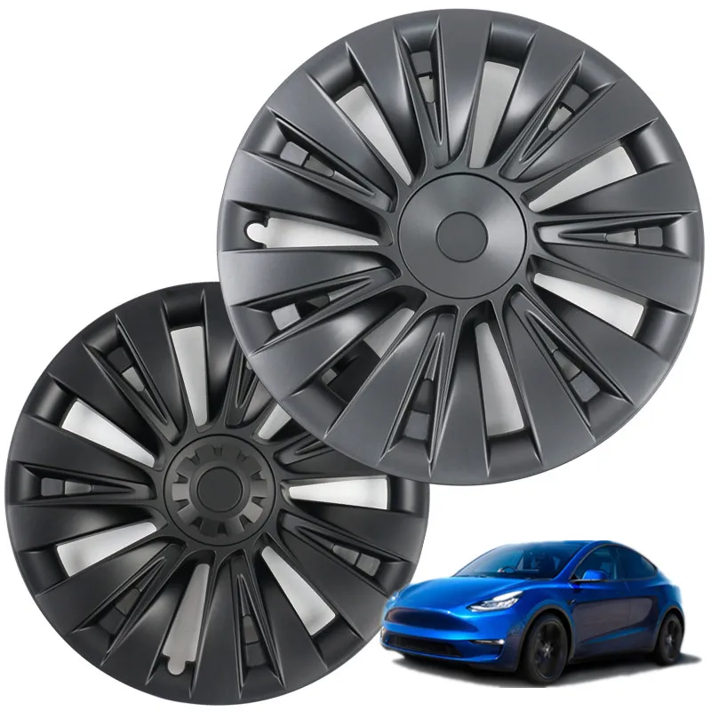 2024 Sales Number One Hot Style For Tesla Model Y Wheel Cap 19 inches Full-wrap Rim Hubcap Wheel Cover 2024 Car Accesorios