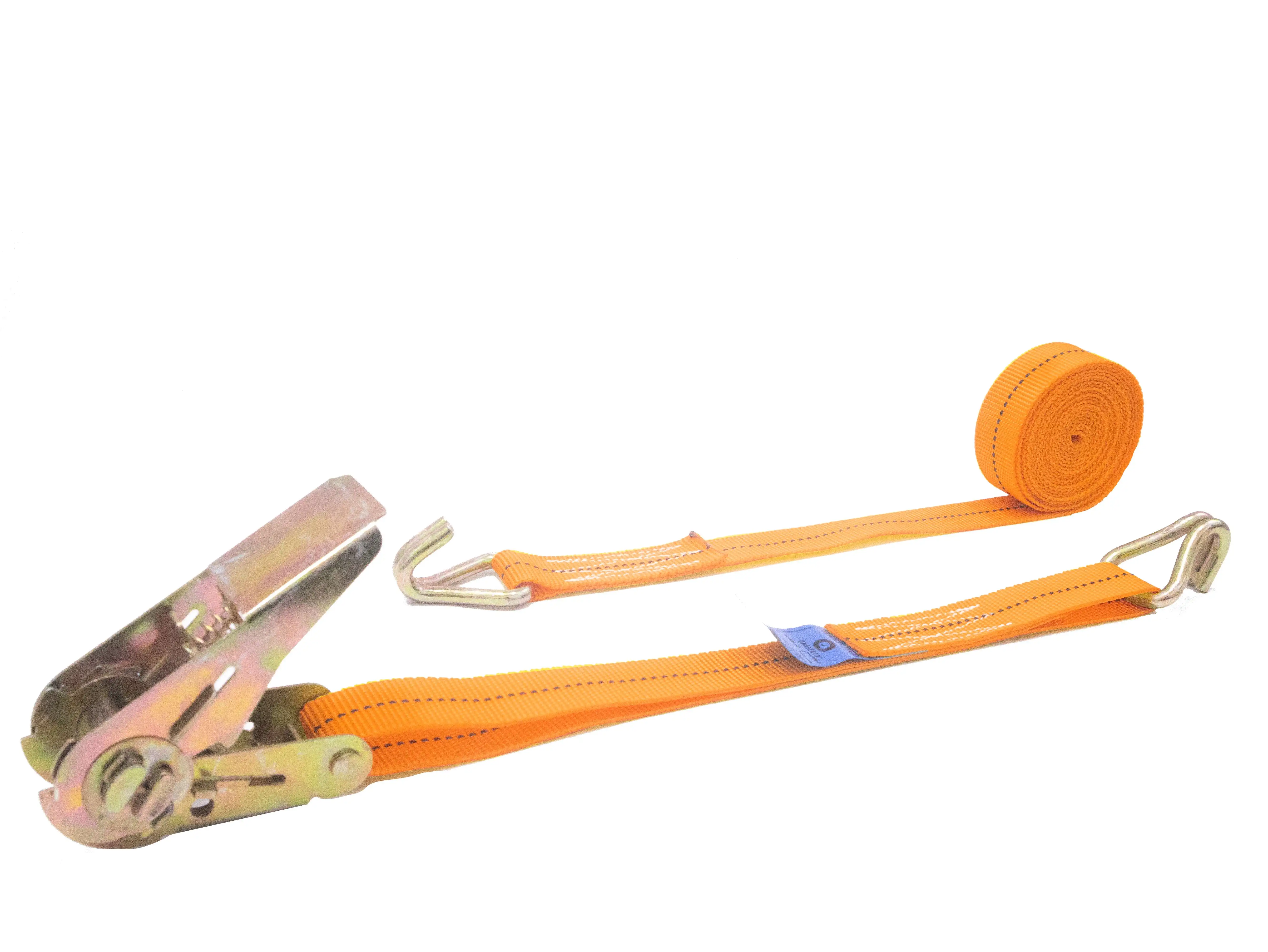 Custom Heavy Duty 3M Polyester Ratchet Tie down Straps with J Hook 25mm Size Lashing Strap Secure Nylon Steel Belt for Tie-Downs