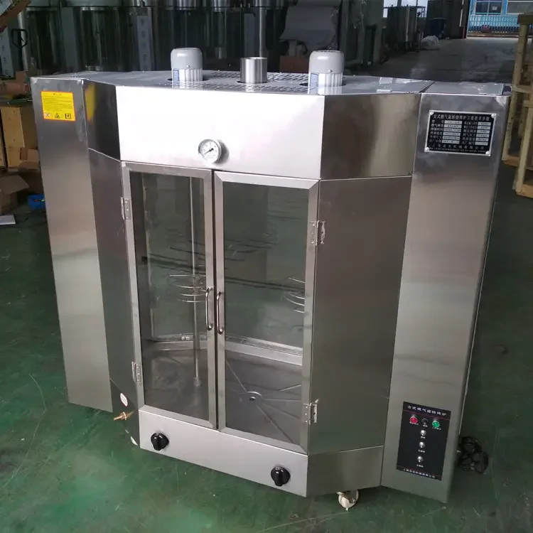 Electric Rotating Grill Gas Chicken Rotisserie Oven for Roasting 24 Whole Chicken