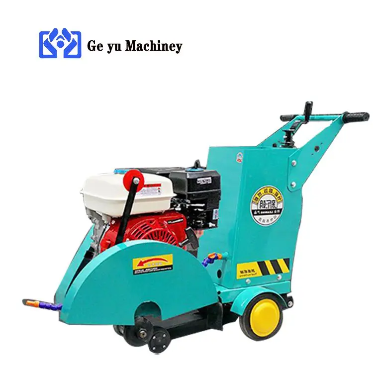 Diesel Gasoline Asphalt Concrete Floor Road Cutter Saw Cutting Machine