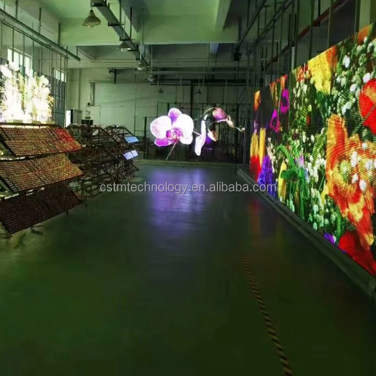 P3.91 Transparent Screen Glass Movie Led Display Curtain Wall Waterproof LED Grille Screen