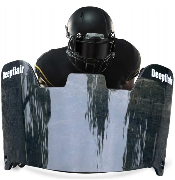 American Football Visors Rainbow Helmet Eye Shield Visor Universal Fit for Youth & Adult