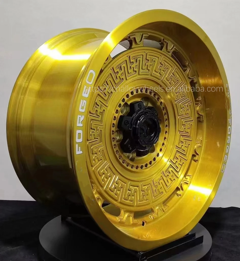 New Design Deep Concave 5x130 5x150 6x139.7 Forged Aluminum Alloy Wheels  for tank 300 400 500 700 wheels