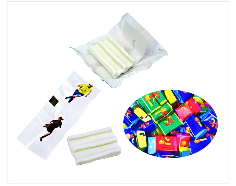 Fruit-flavored bubblegum Fun and fun plastic cans of bubblegum with tattoos chicle bubble gum