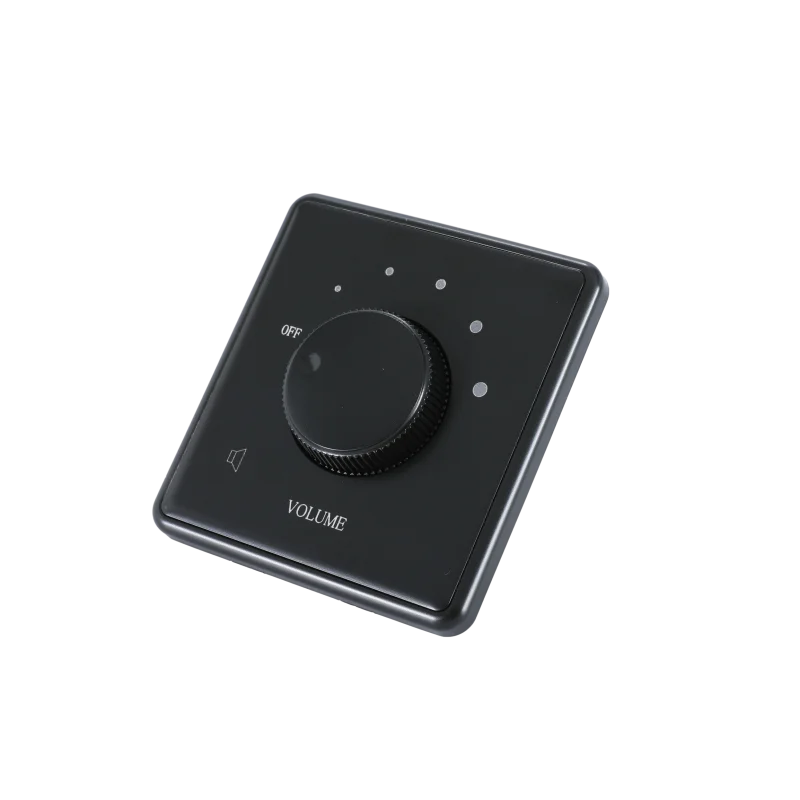 PA Audio Rotary Volume Control Switches For Public Address School Office Classroom In-Wall Stereo Loudness Controller Panel