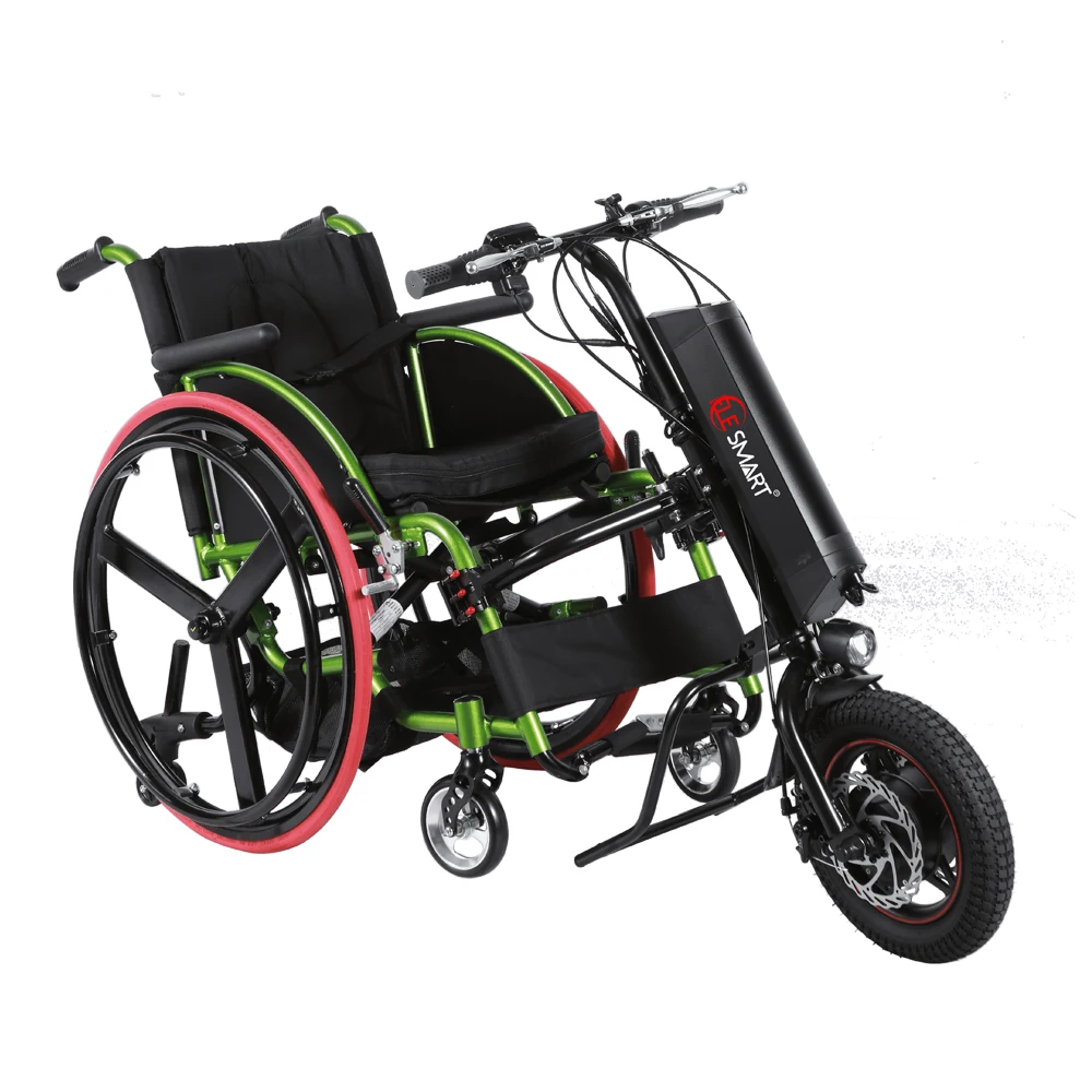 CNEBIKES 36v 350w 8ah/10.4/11.6/14ah Electric Scooters Wheelchair Attachmant Electric Handbike Handcycle For Wheelchair