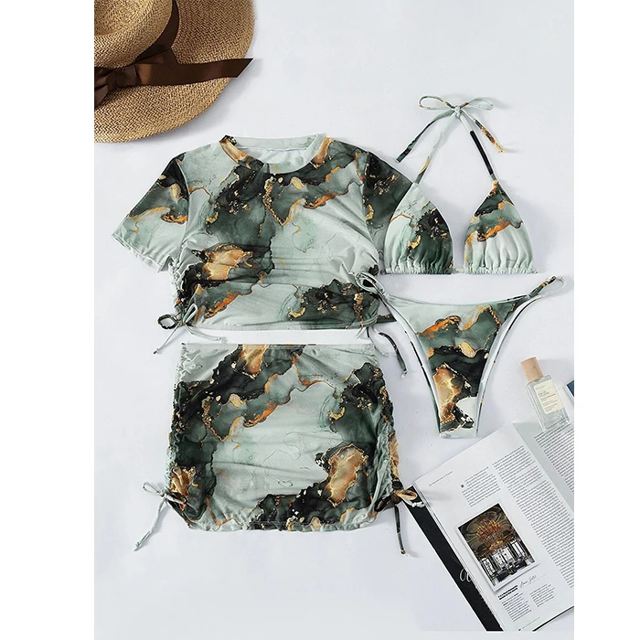 OEM women swimwear bikini two piece bikini swimwear women swimsuit mini micro hollow out one piece swimwear