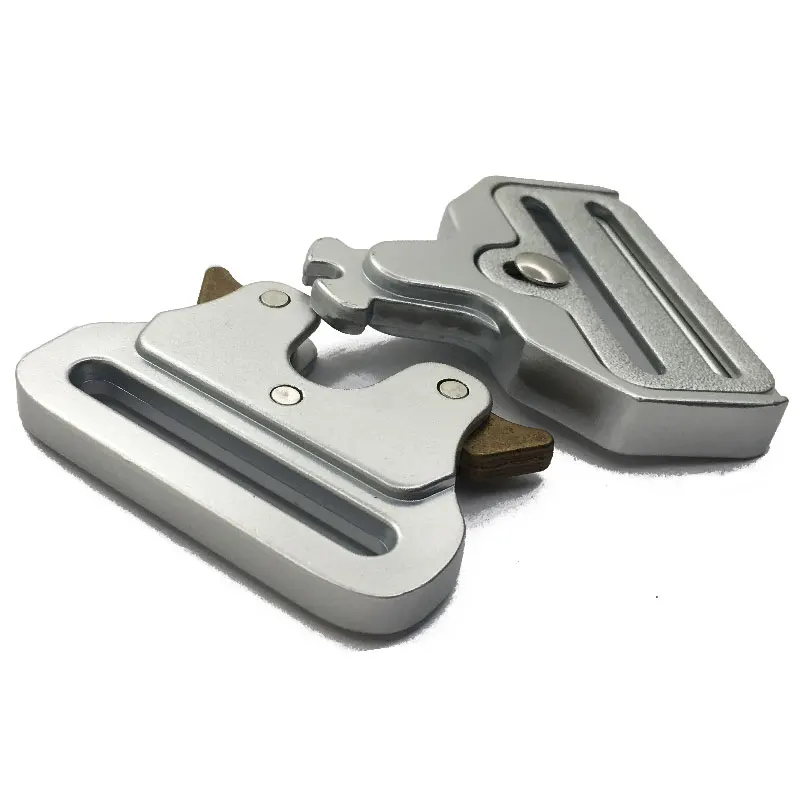 2020 Hot Sales Harness Sanco Matte Nickel 46Mm 45Mm Internal Quick Release Tactical Buckle Belt 45