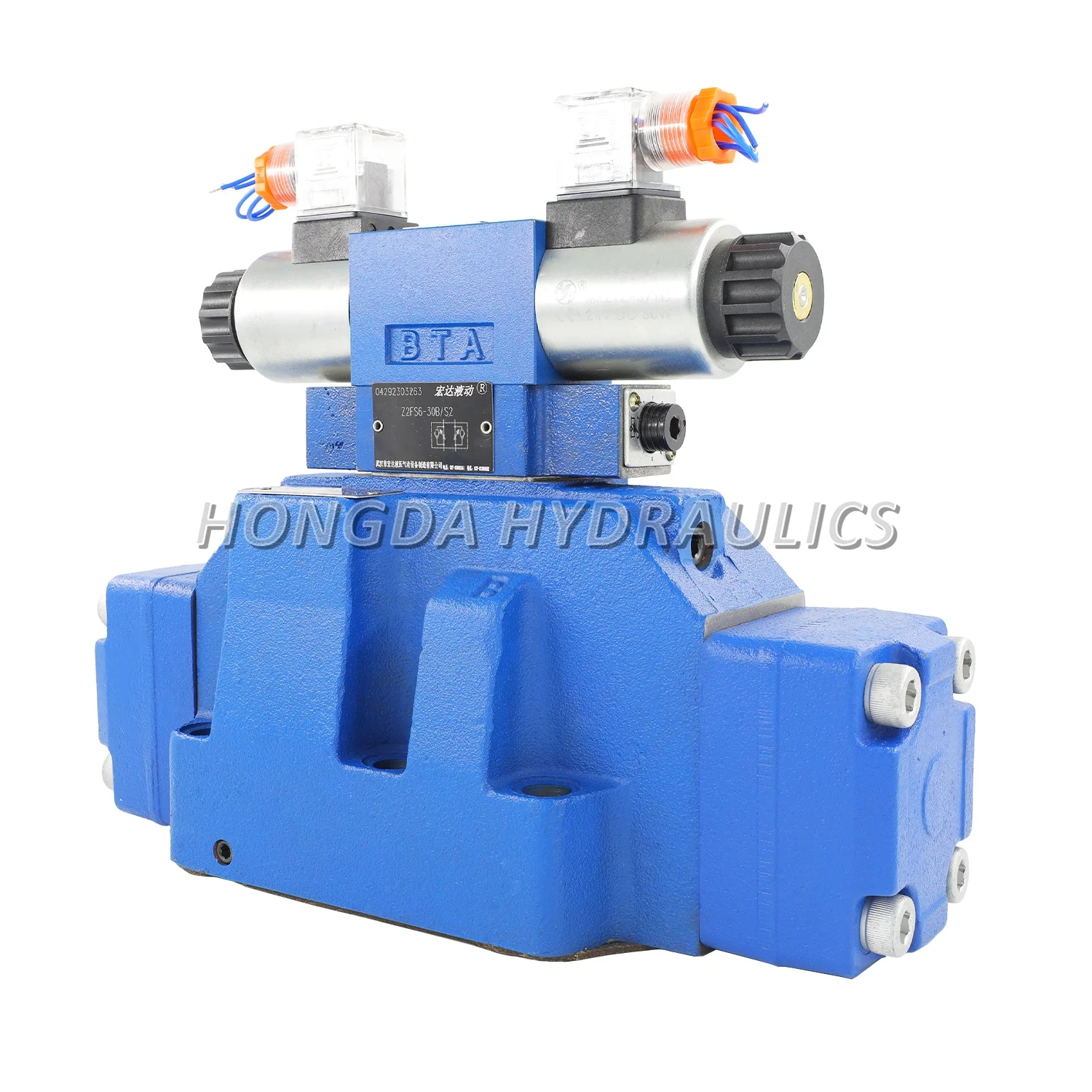 Manufacturer Supply Electro-Hydraulically Operated,  Pilot Operated, Directional Valve, Type 4WEH10, Up to 35 MPa and 1100 L/min