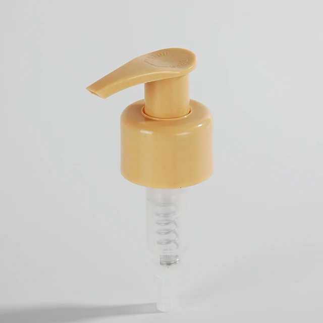 2022 high quality left right lock PP plastic lotion pump for cream PET bottle
